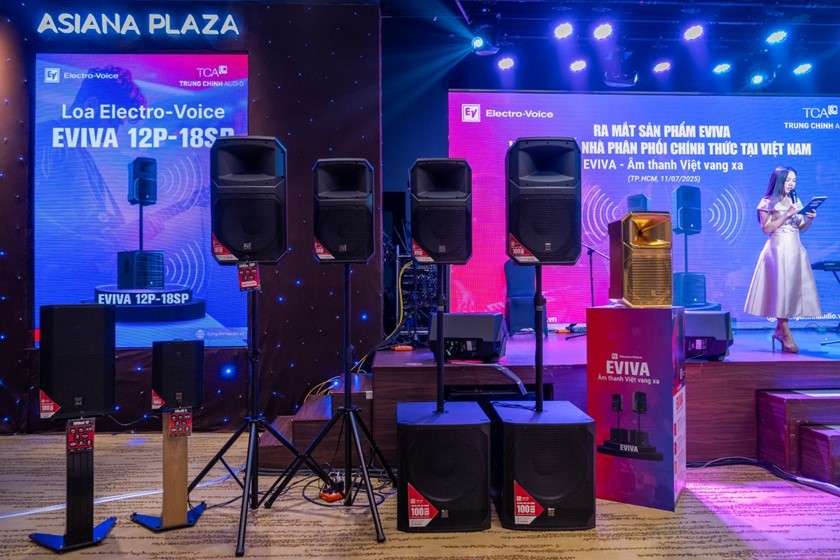 Electro-Voice EVIVA chào sân tại Việt Nam - Loa “Made in Vietnam”, chuẩn âm thanh Mỹ