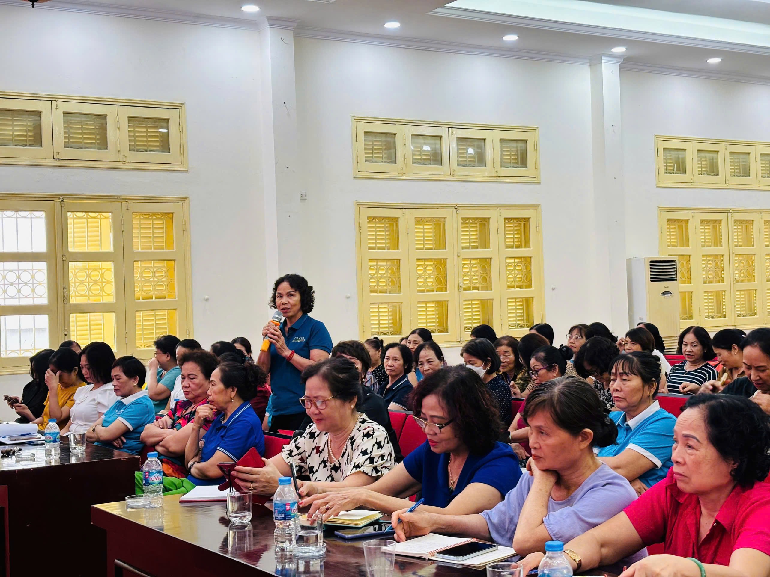 Hội Phụ nữ đóng góp tích cực vào sự phát triển toàn diện, bền vững của phường Bồ Đề Hội Phụ nữ đóng góp tích cực vào sự phát triển toàn diện, bền vững của phường Bồ Đề