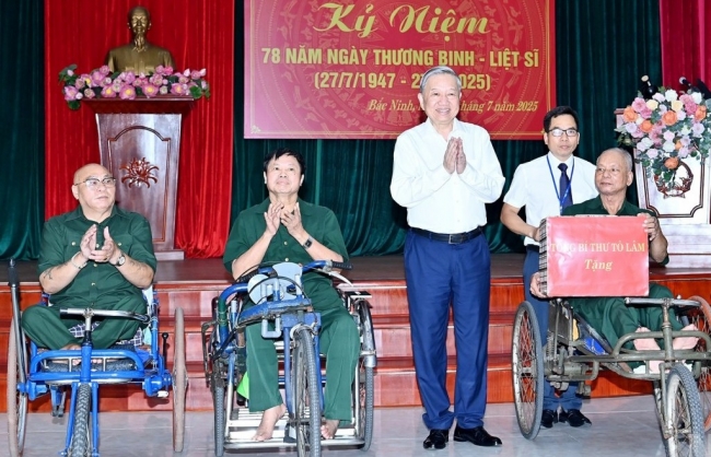 Tổng Bí thư Tô Lâm: Người có công là tài sản quý, là biểu tượng của ý chí Việt Nam
