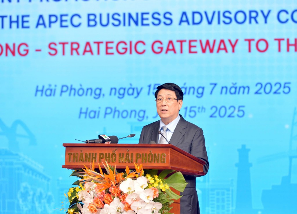 Chủ tịch nước Lương Cường phát biểu chỉ đạo Hội nghị