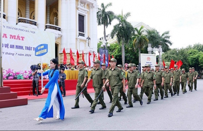 Hà Nội: Dựng lá chắn từ lòng dân để giữ bình yên Tổ quốc