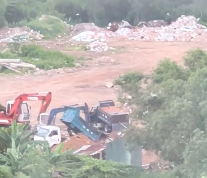 Phường Phước Thắng xử lý nghiêm trường hợp đổ xà bần trái phép