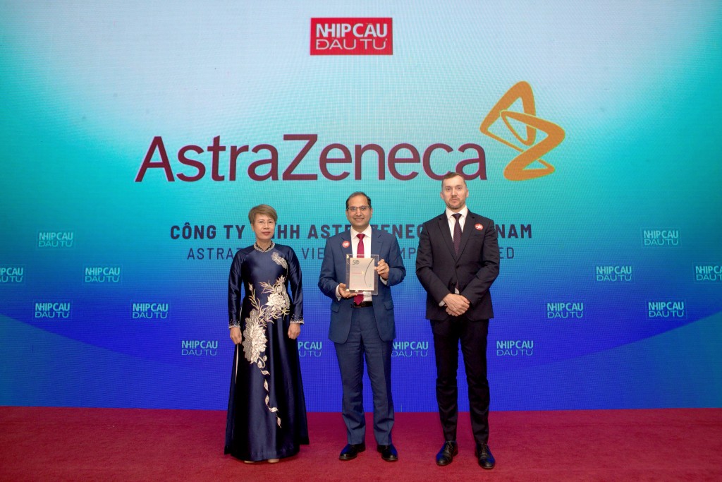 AstraZeneca Việt Nam vinh danh Top 50 Doanh nghiệp phát triển bền vững