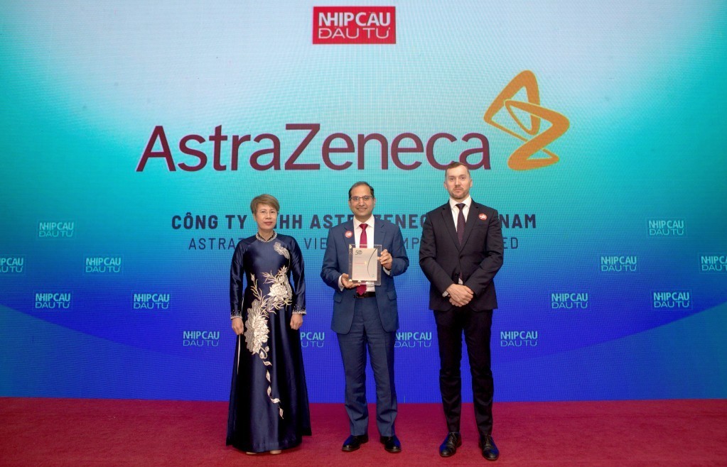 AstraZeneca Việt Nam vinh danh Top 50 Doanh nghiệp phát triển bền vững