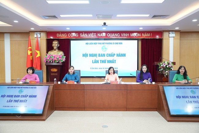 Hội LHPN phường Ô Chợ Dừa kiện toàn tổ chức, củng cố sức mạnh