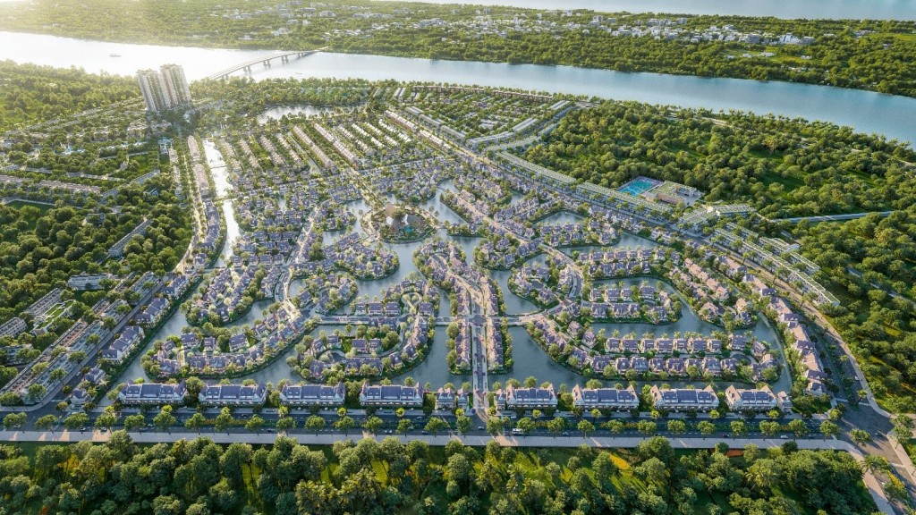 Đảo Châu Âu – Eco Central Park: Biệt thự compound định danh của nhà giàu xứ Nghệ