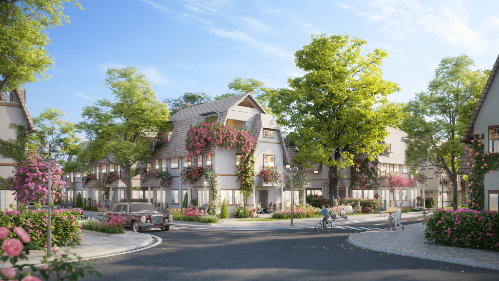 Đảo Châu Âu – Eco Central Park: Biệt thự compound định danh của nhà giàu xứ Nghệ