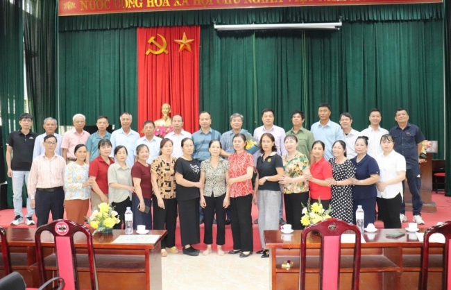 Kiện toàn bộ máy tổ chức Hội Nông dân xã Bát Tràng