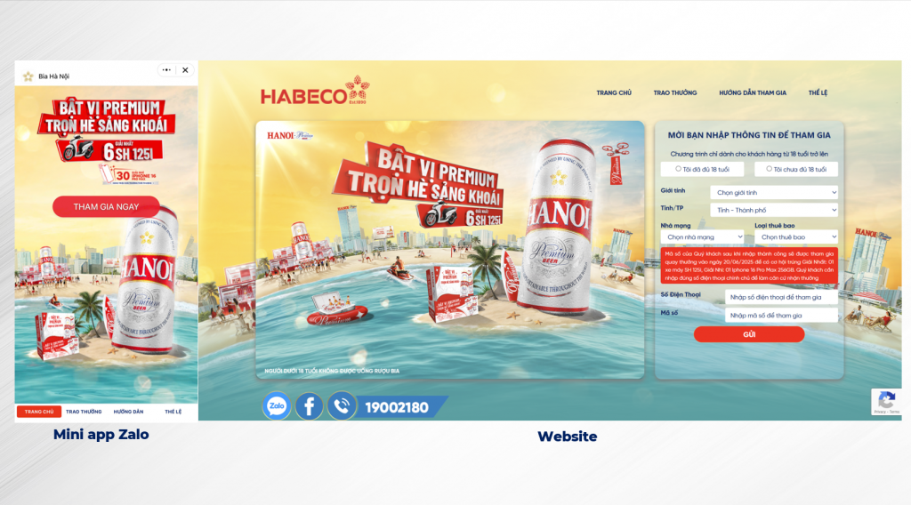 Bùng nổ mùa hè 2025 cùng Hanoi Premium với chương trình “Bật vị Premium - Trọn hè sảng khoái