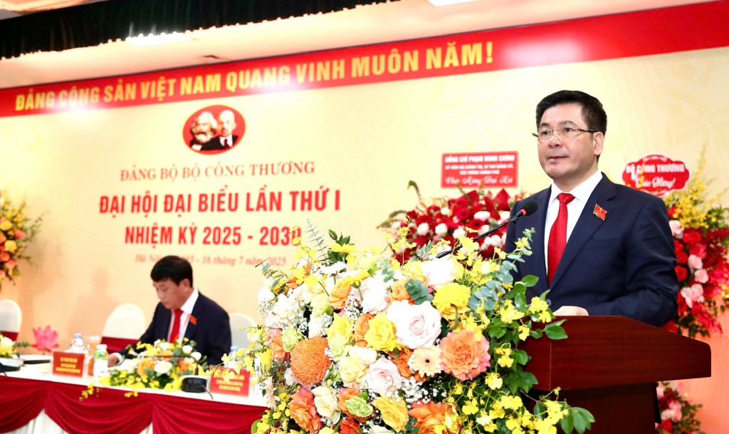 Bí thư Đảng ủy, Bộ trưởng Bộ Công Thương Nguyễn Hồng Diên khẳng định Đại hội là sự kiện chính trị có ý nghĩa đặc biệt quan trọng đối với sự phát triển của Ngành