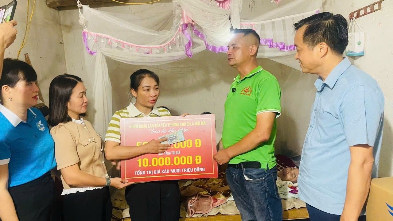 Hành trình nối dài yêu thương, thắp sáng niềm tin tại xã Trung Giã