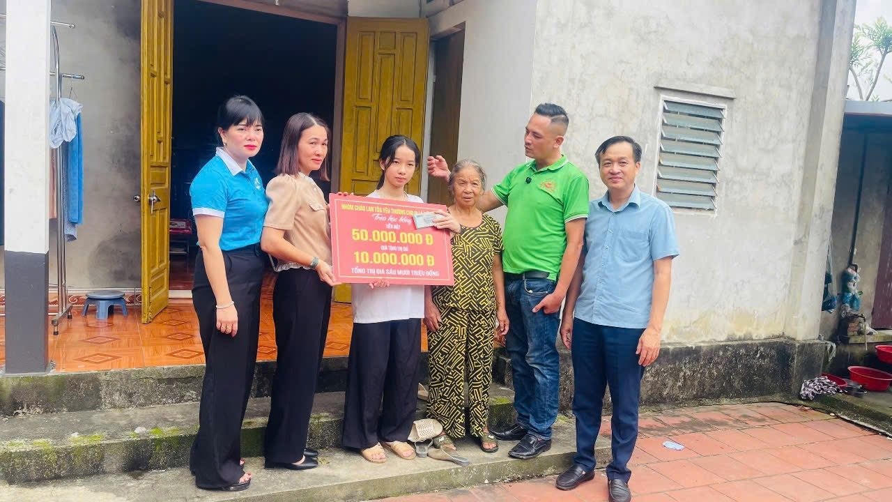 Hành trình nối dài yêu thương, thắp sáng niềm tin tại xã Trung Giã