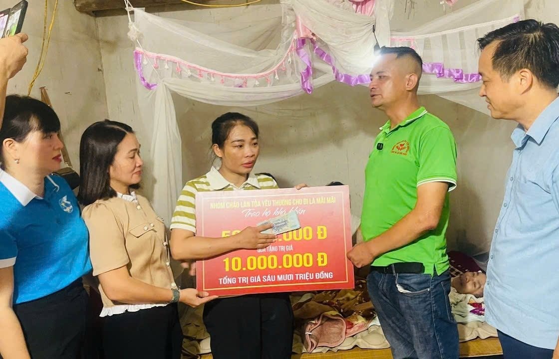 Hành trình nối dài yêu thương, thắp sáng niềm tin tại xã Trung Giã