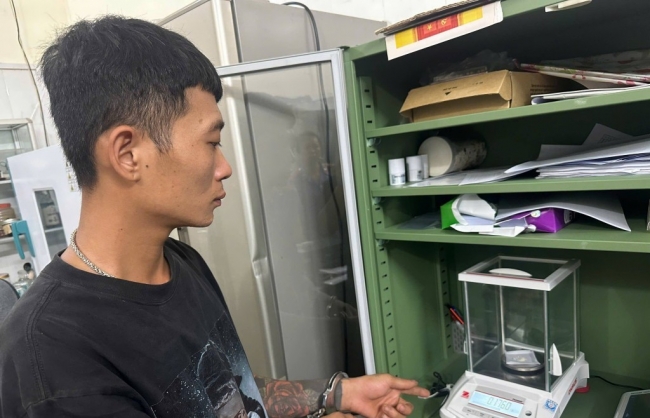 Cao Bằng: Bắt quả tang đối tượng tàng trữ chất ma túy tại xã Bạch Đằng