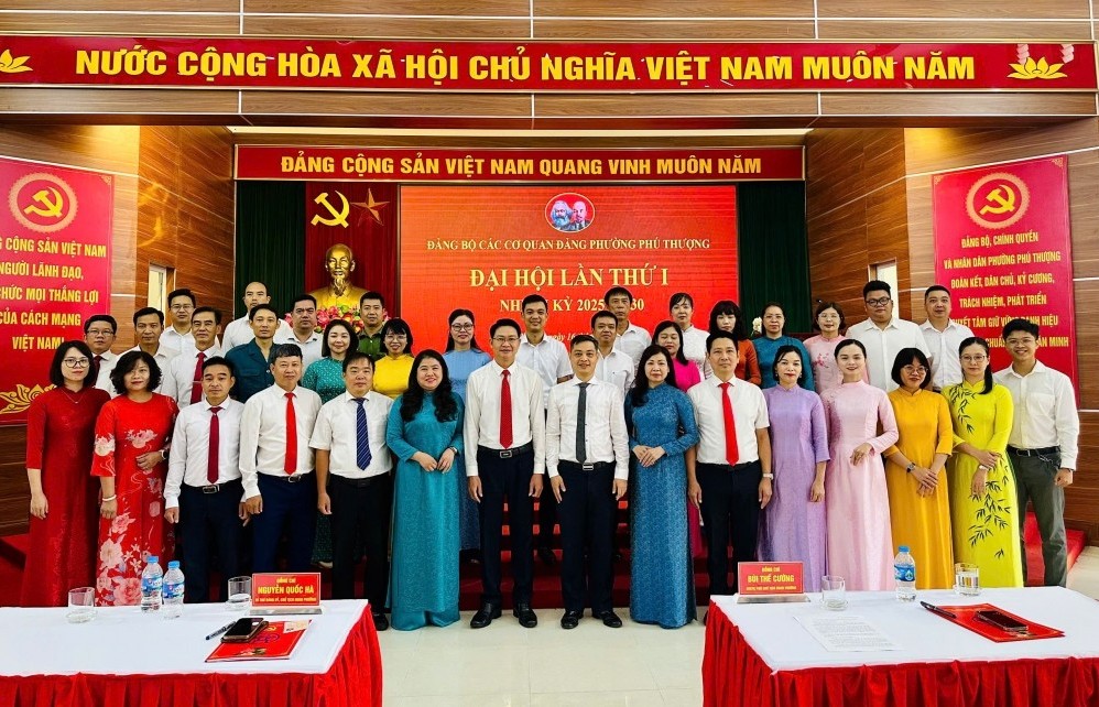 Đại hội Đảng bộ các cơ quan Đảng phường Phú Thượng lần thứ Nhất