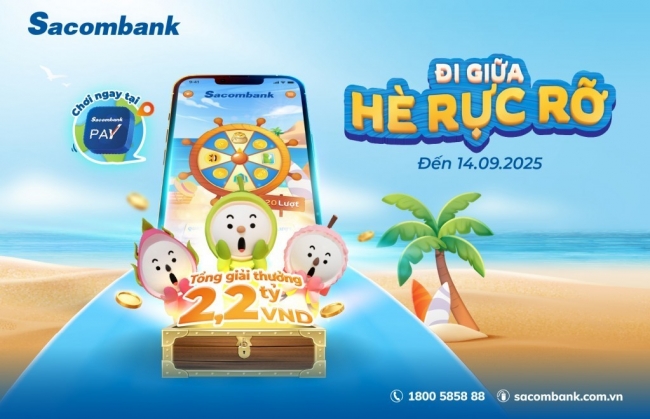 Game mùa hè hot từ Sacombank