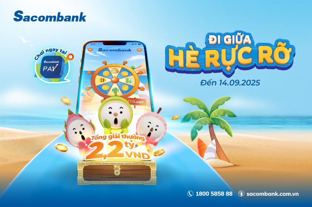 Game mùa hè hot từ Sacombank Game mùa hè hot từ Sacombank