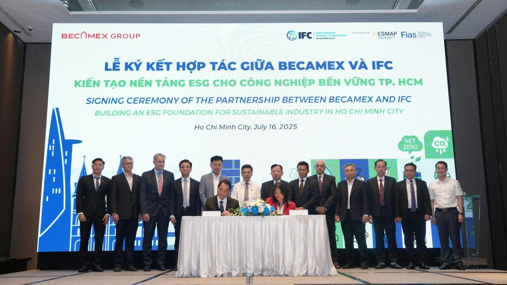 Ký kết hợp tác giữa Tập đoàn Becamex và IFC.