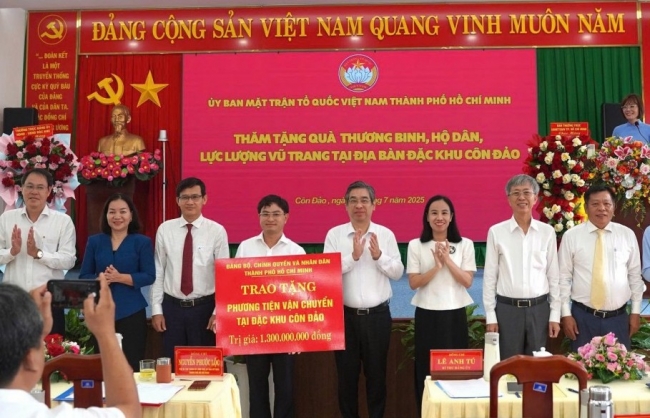 Đặc khu Côn Đảo tiếp tục quan tâm an sinh xã hội cho người dân