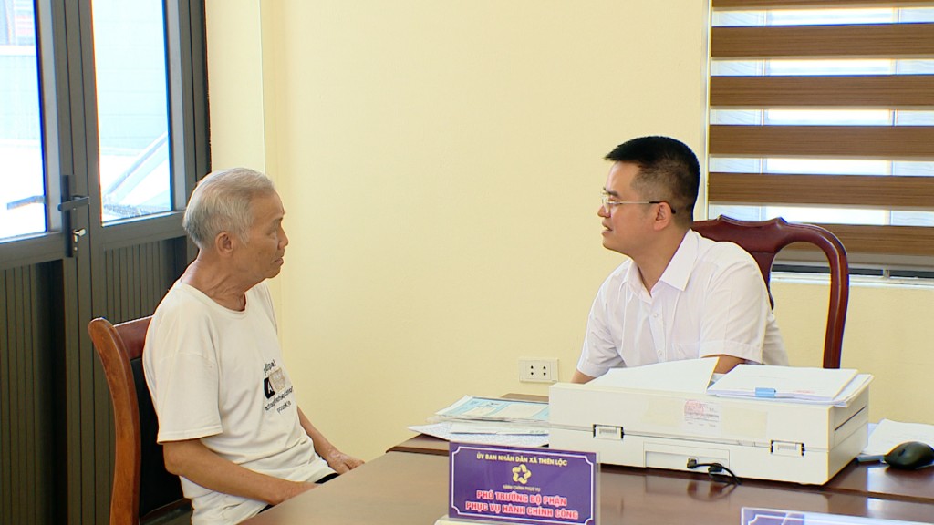 Xã Thiên Lộc: Chủ động lắng nghe dân, gỡ khó từ gốc qua phòng tư vấn miễn phí