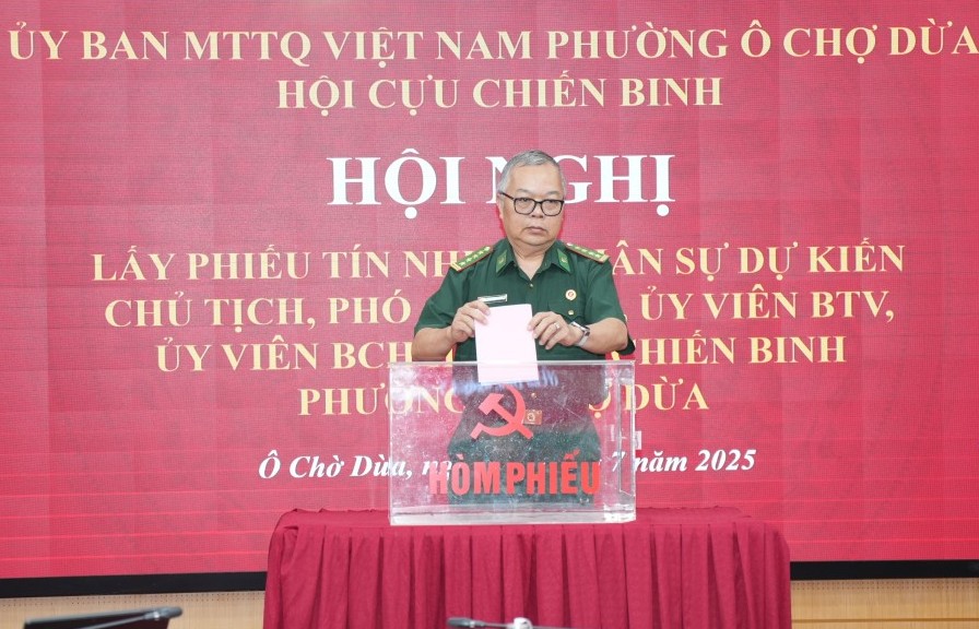 Hội Cựu chiến binh kiện toàn nhân sự, tiếp nối truyền thống