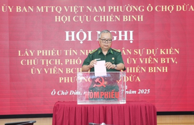 Hội Cựu chiến binh kiện toàn nhân sự, tiếp nối truyền thống