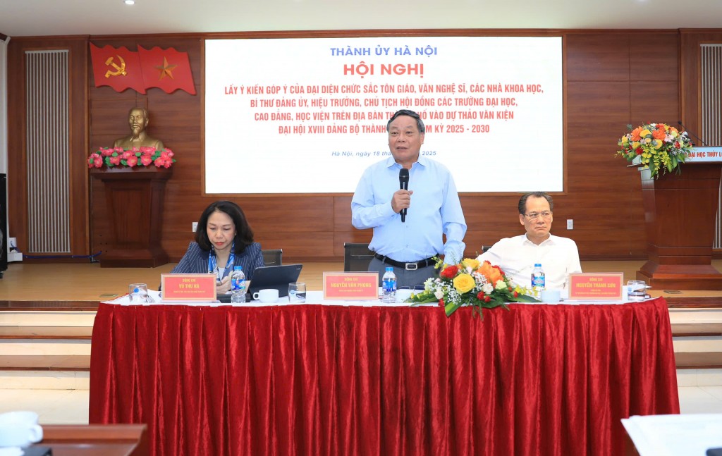 Đề xuất thêm nhiều khâu đột phá chiến lược phát triển Thủ đô