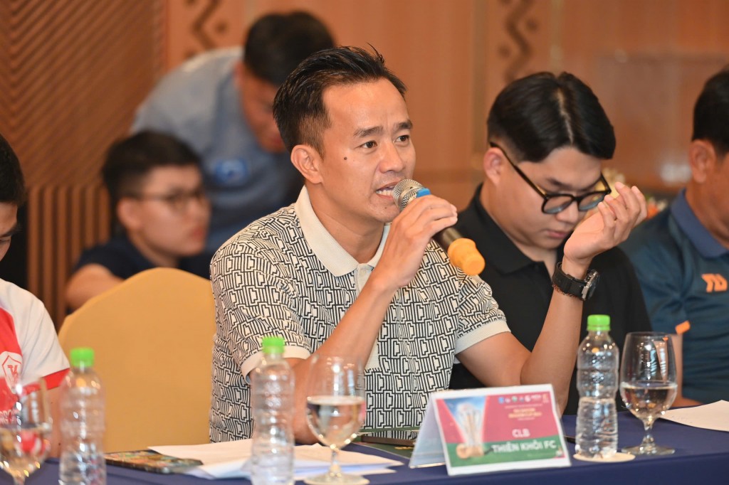 Bốc thăm chia bảng VCK Giải bóng đá 7 người vô địch quốc gia Bia Saigon Dragon Cup 2025