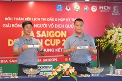Bốc thăm chia bảng VCK Giải bóng đá 7 người vô địch quốc gia Bia Saigon Dragon Cup 2025