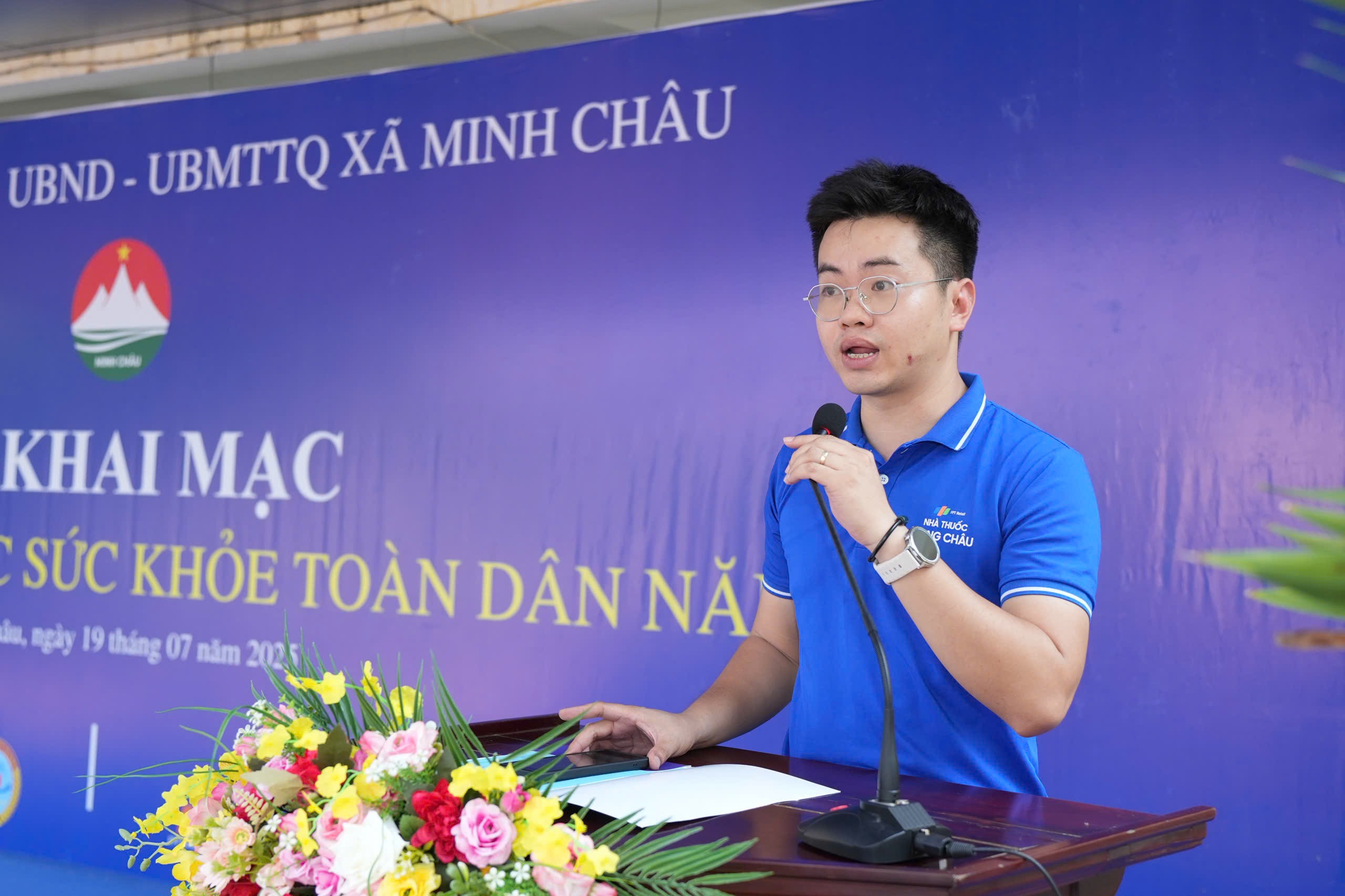 ông Nguyễn Thành An, Phó Giám đốc Đối ngoại, Hệ thống nhà thuốc và Trung tâm tiêm chủng FPT Long Châu