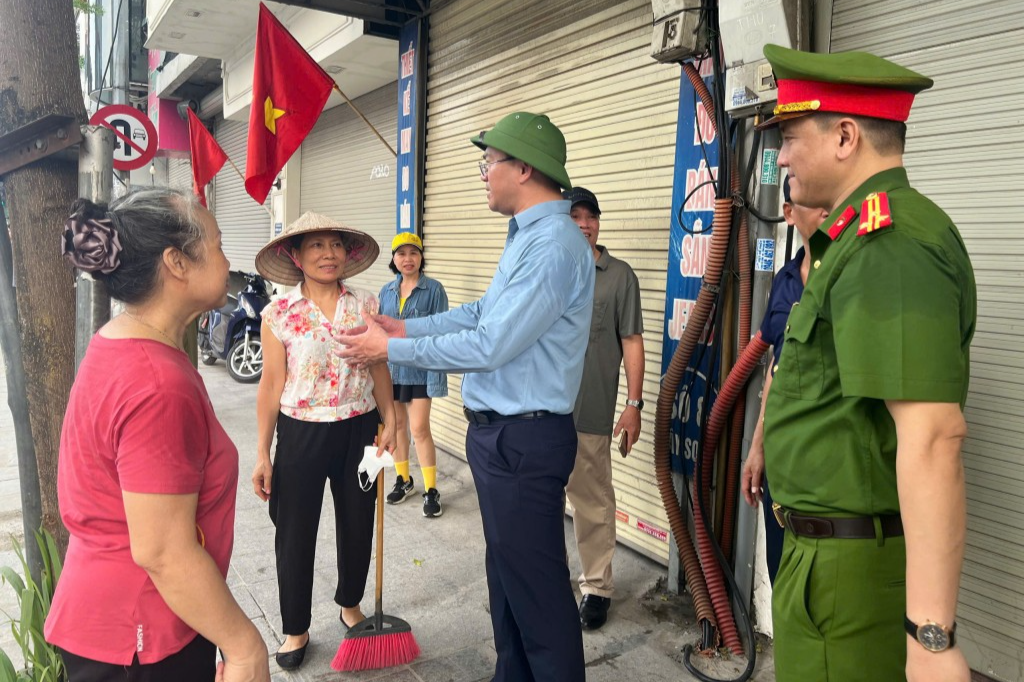 Xây dựng Đống Đa thành phường kiểu mẫu về văn minh đô thị