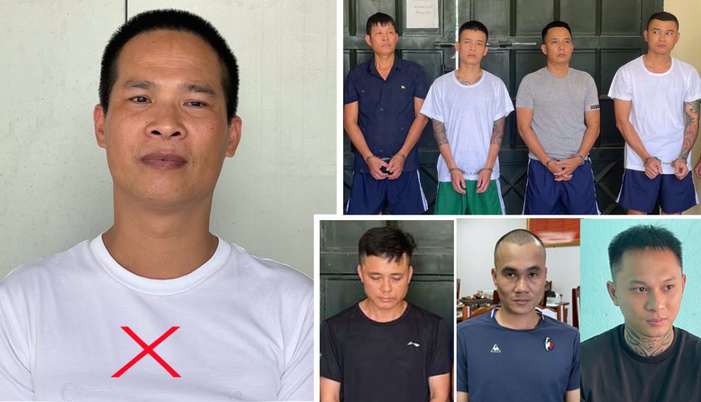 Đối tượng Bùi Quốc Ý (X) và đồng phạm