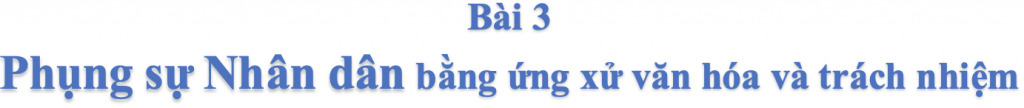Bài 3: Tâm tư người cán bộ thời chính quyền hai cấp