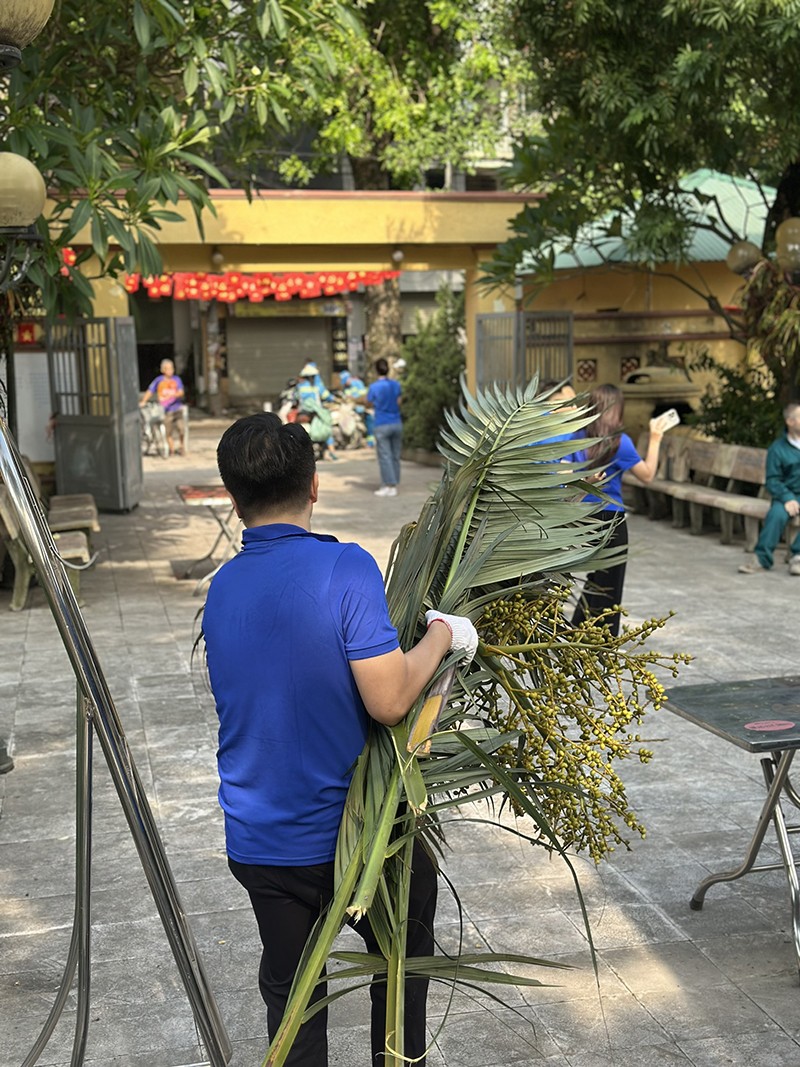 Tuổi trẻ phường Tây Mỗ, Đại Mỗ hưởng ứng Ngày “Chủ nhật xanh”