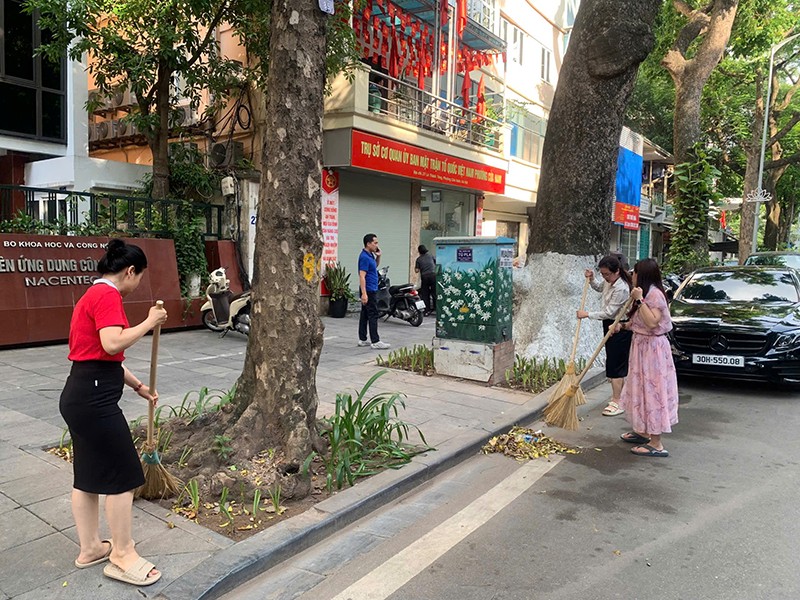 Mỗi gia đình là một điểm sáng, xây dựng phường thành nơi đáng sống