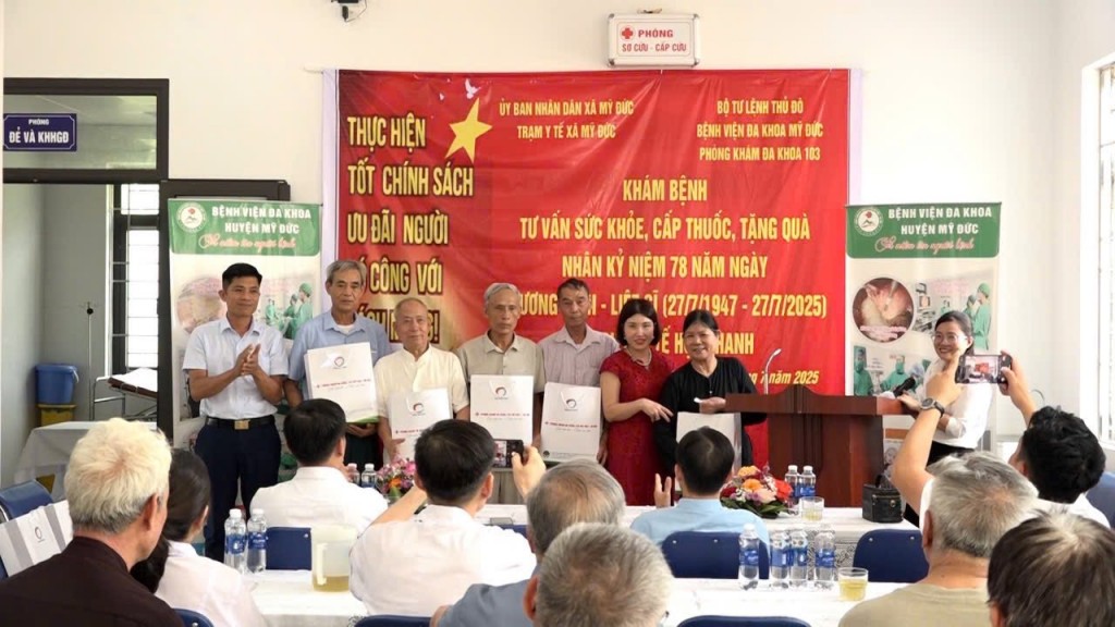 Tổ chức khám chữa bệnh cấp thuốc miễn phí cho người có công