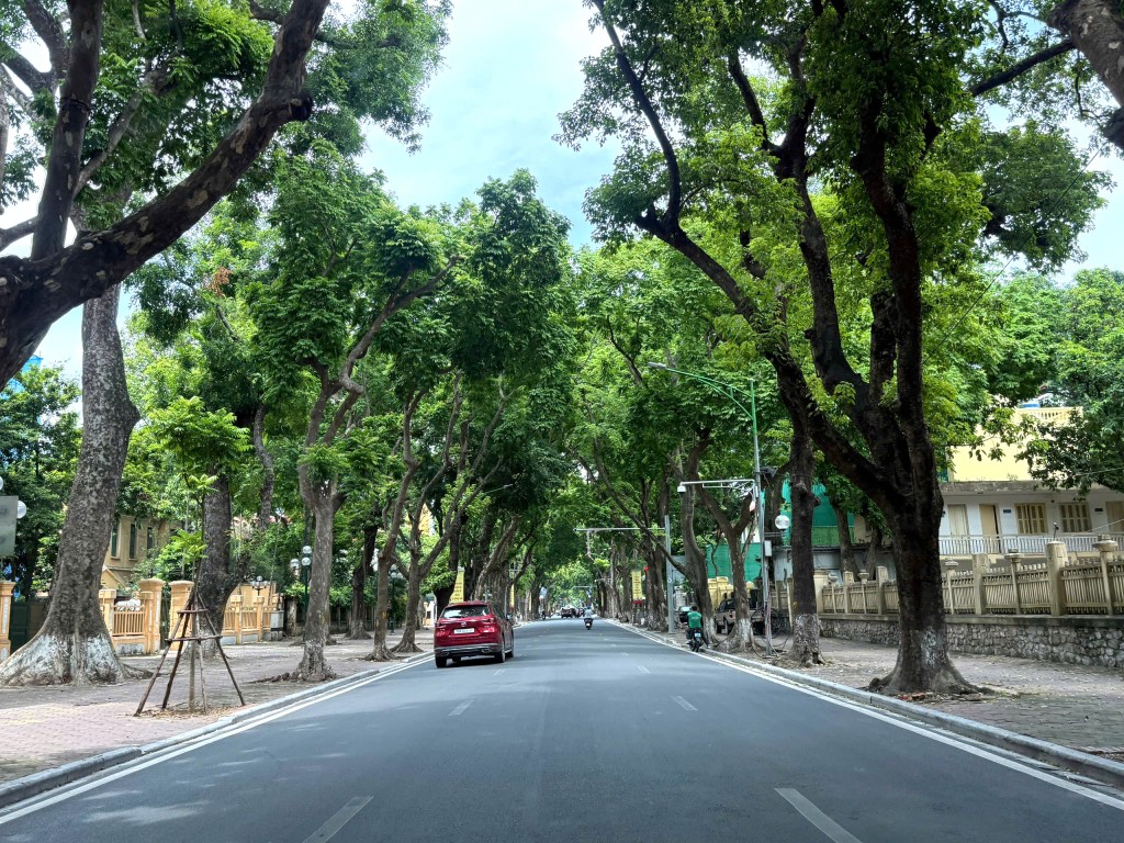 Một góc Hà Nội xanh - sạch ở phố Phan Đình Phùng - khu vực nằm trong Vành đai 1 Một góc Hà Nội xanh - sạch ở phố Phan Đình Phùng - khu vực nằm trong Vành đai 1