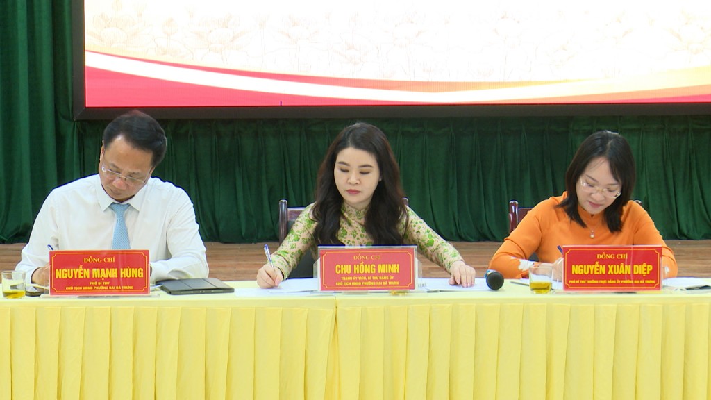 Phường Hai Bà Trưng sát dân hơn nhờ lắng nghe cán bộ cơ sở