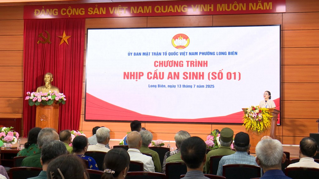 Khi chính quyền sát dân phường Long Biên nối dài hành trình an sinh