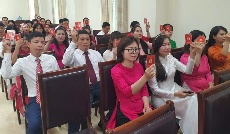 Các đại biểu tham dự đại hội