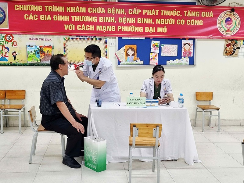 Phường Đại Mỗ tổ chức gặp mặt, tri ân hàng trăm người có công