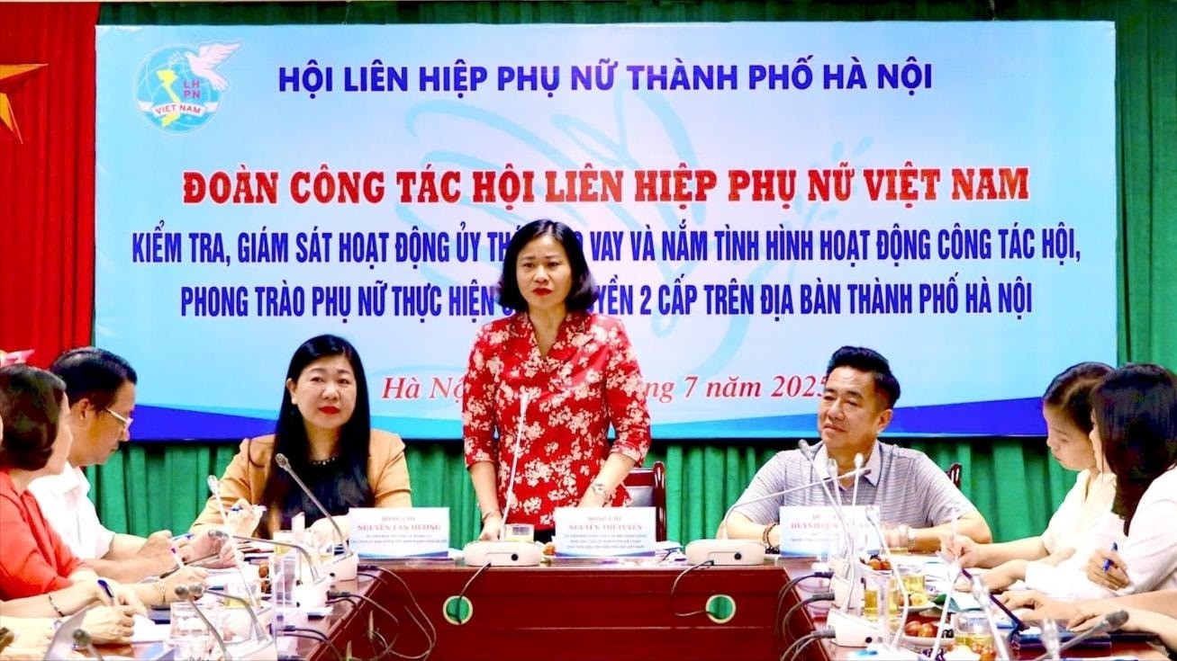 Phụ nữ Hà Nội dẫn đầu cả nước về ủy thác cho vay