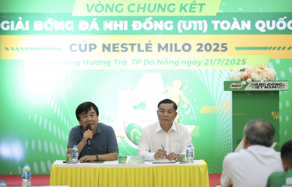 Khởi động vòng chung kết Giải bóng đá Nhi đồng toàn quốc Cúp Nestlé MILO