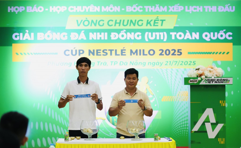 Khởi động vòng chung kết Giải bóng đá Nhi đồng toàn quốc Cúp Nestlé MILO