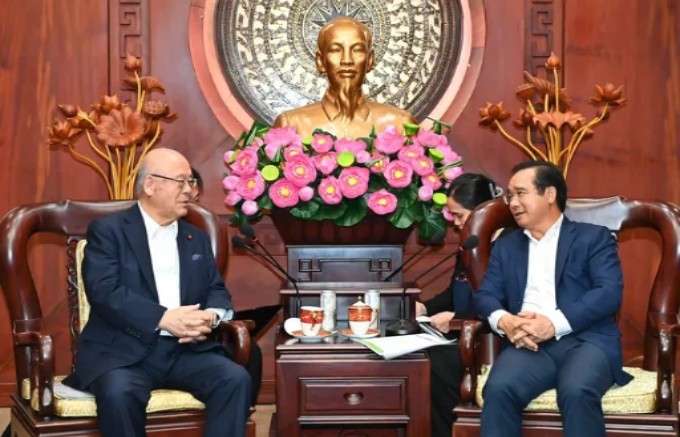 TP Hồ Chí Minh đẩy mạnh hợp tác hữu nghị với Nhật Bản