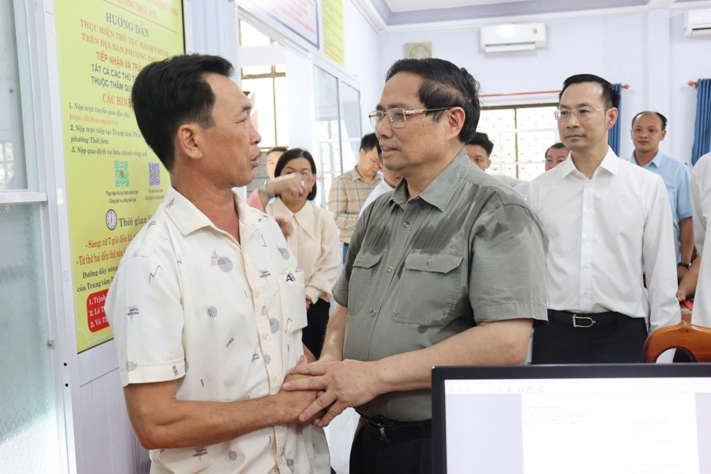 Thủ tướng kiểm tra mô hình chính quyền 2 cấp ở An Giang