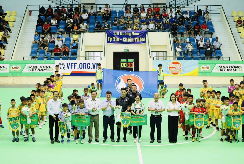 Khai mạc vòng chung kết Giải bóng đá Nhi đồng (U11) toàn quốc