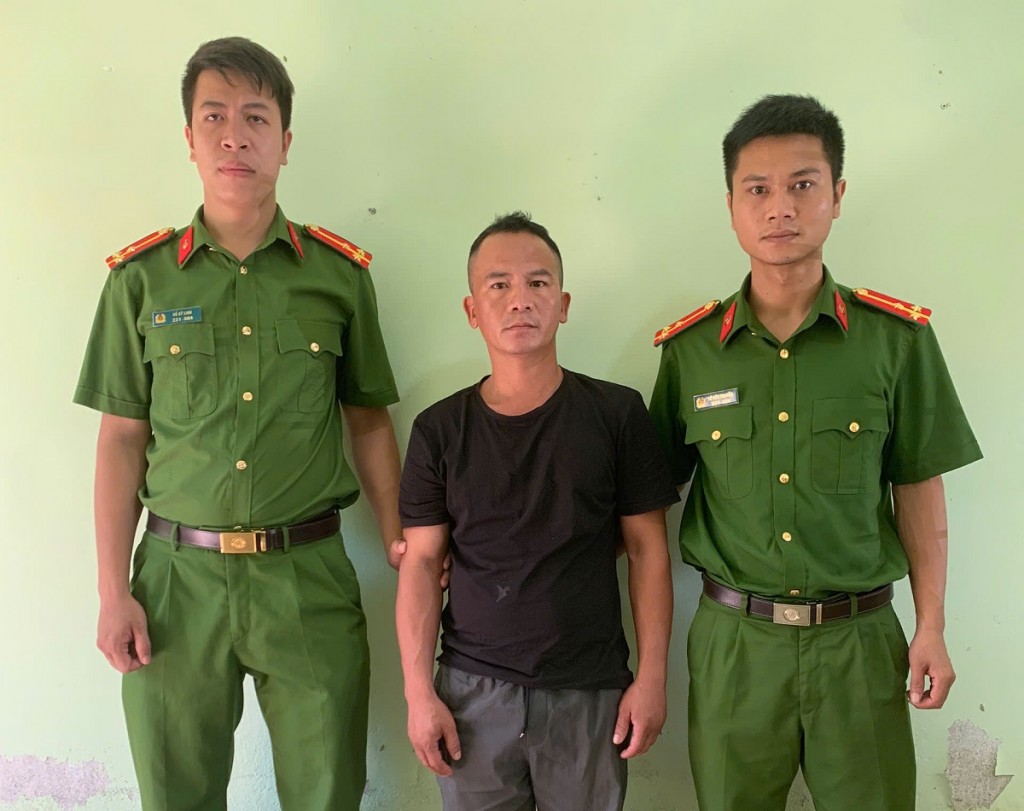 Đối tượng Ngô Ngọc Cường tại Cơ quan Công an