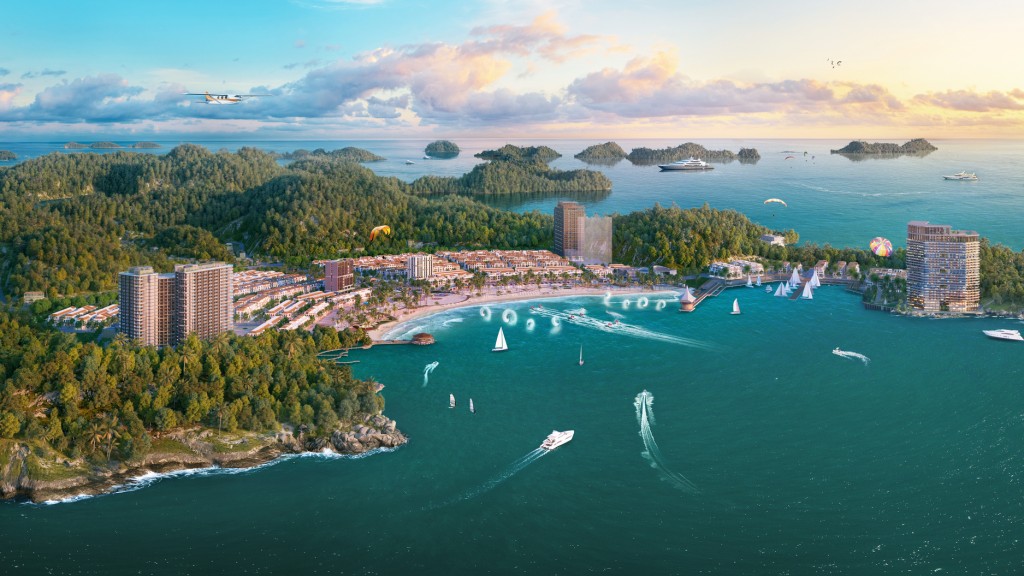 Dự án Xanh Island kiến tạo chuẩn sống bền vững tại Cát Bà (Ảnh: Ánh Dương)