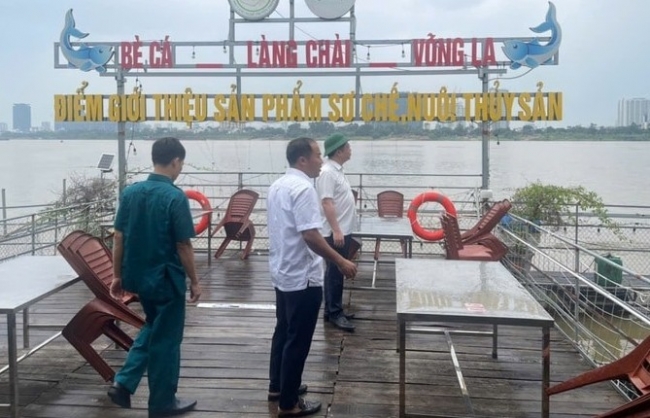 Xã Thiên Lộc: Ứng trực 24/24 giờ, chủ động phòng, chống bão số 3